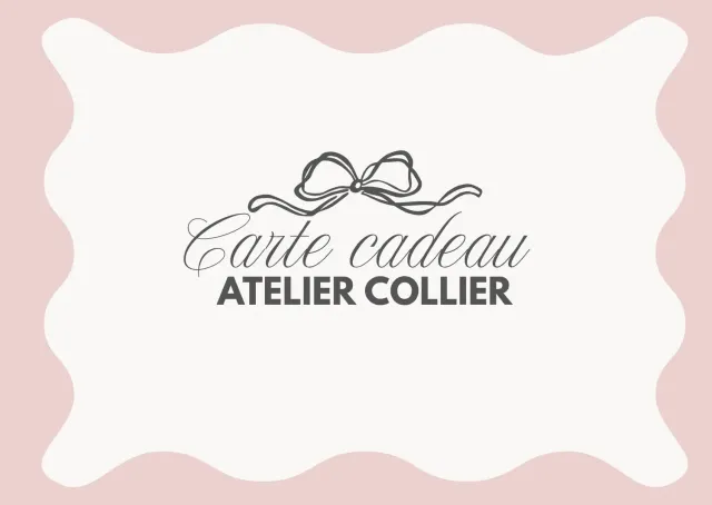 Cloralys carte cadeau atelier créatif bijoux