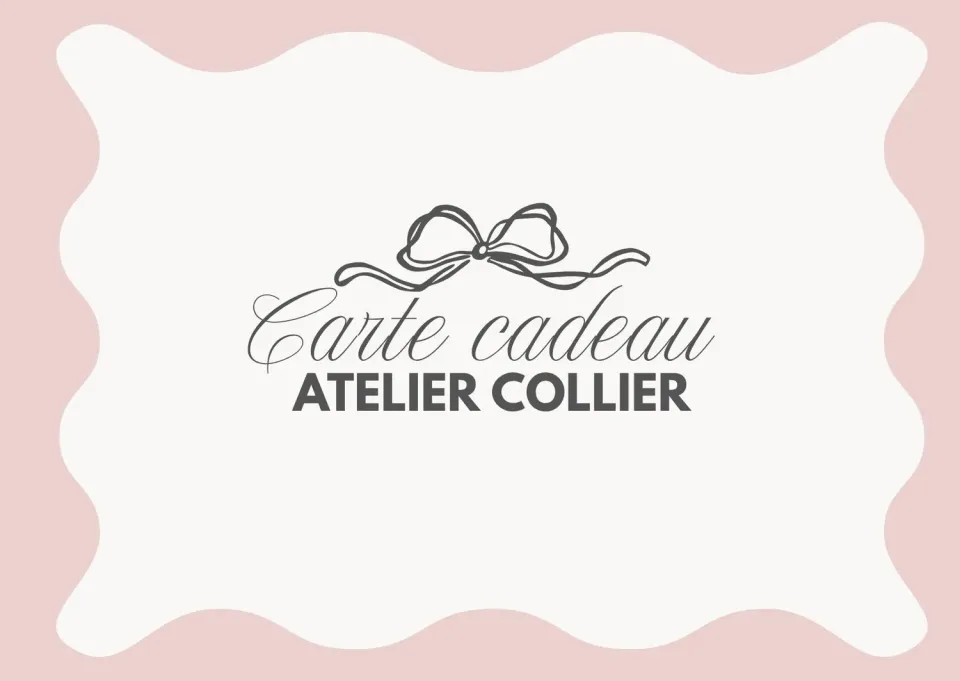 Cloralys carte cadeau atelier créatif bijoux