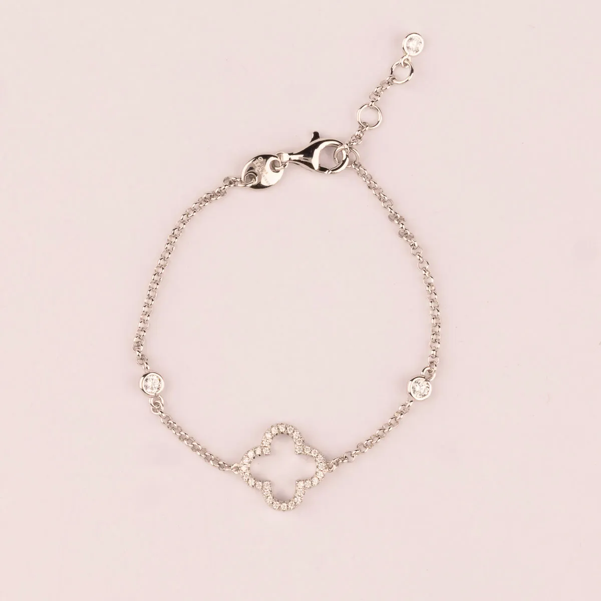 Ultima Edizione Fiore bracelet fleur zircon unique