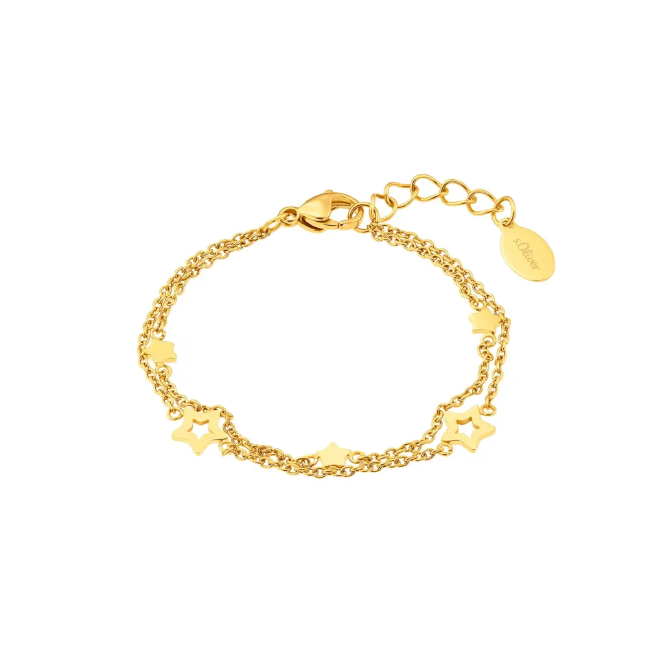 s.Oliver Stern Gold bracelet enfant acier doré étoile