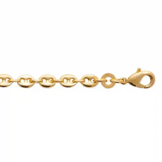 Oriana France bracelet grain de café plaqué or