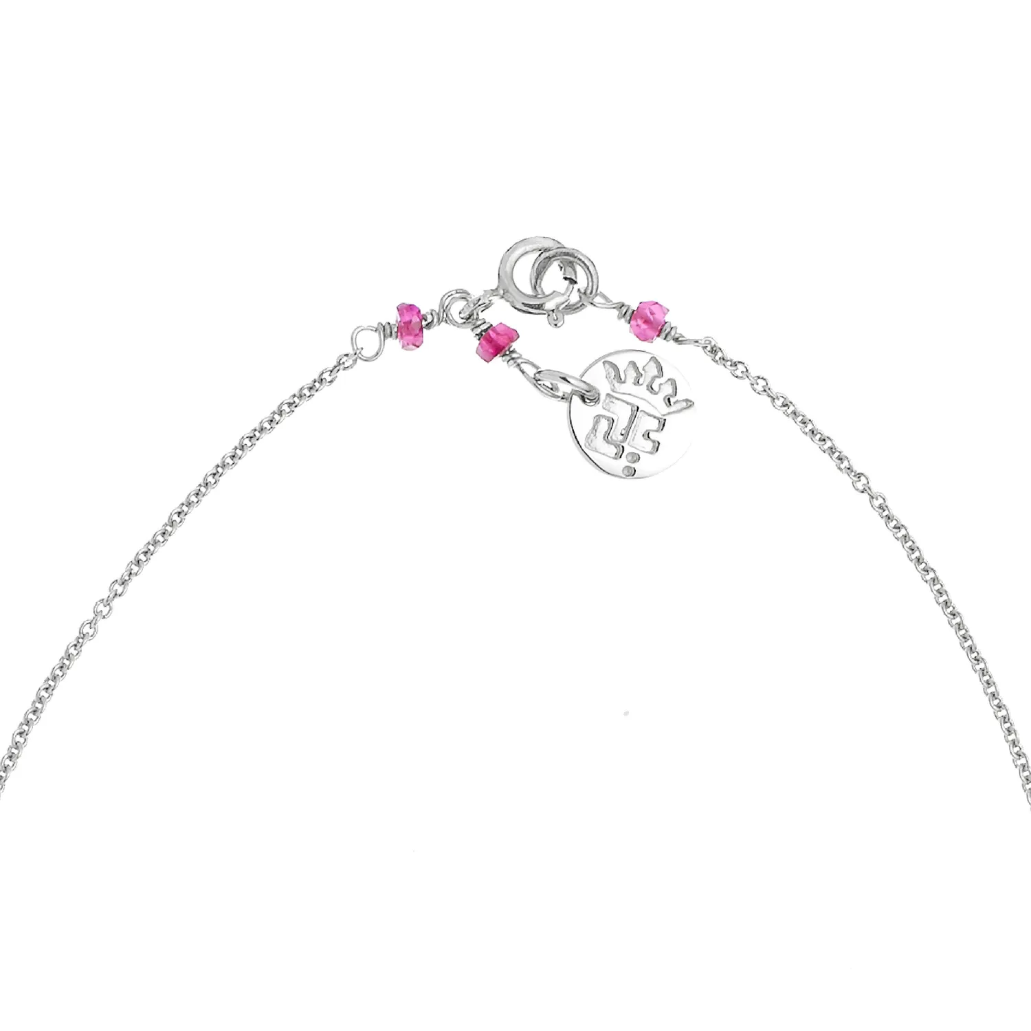 Lorella Tamberi Canal Bee Queen collier abeille zircons rouge