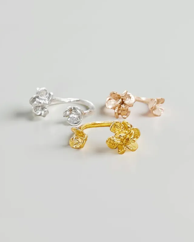 Elise Tsikis Elba bague réglable or jaune