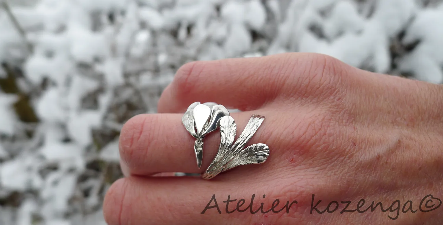 L'Atelier Kozenga Huppé bague argent oiseau
