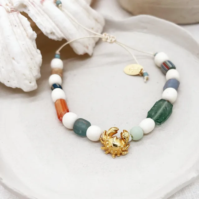 Elise Tsikis Phare bracelet enfant perles ajustable
