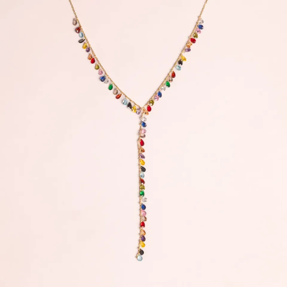 Ultima Edizione Y Charms collier goutte taille