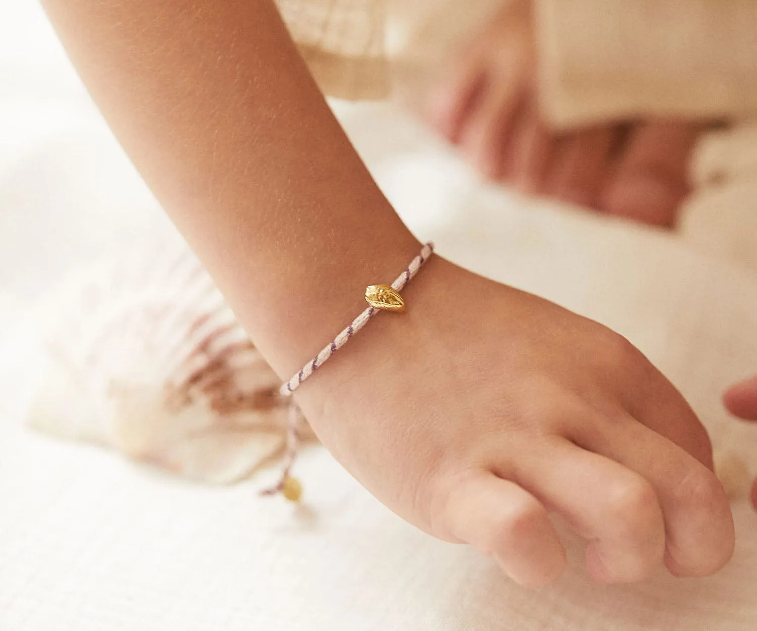 Elise Tsikis Ecume bracelet ajustable bleu poisson