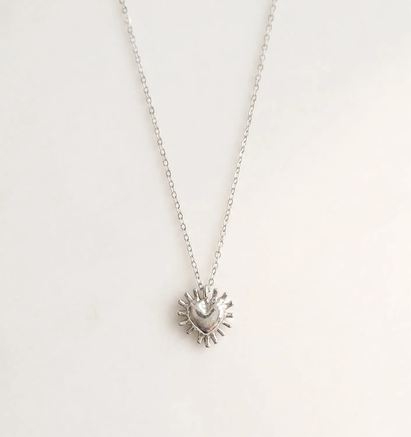Elise Tsikis Yucatan Esperenza collier coeur or jaune