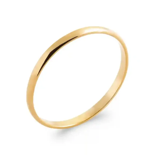 Oriana France alliance fine bague plaqué or
