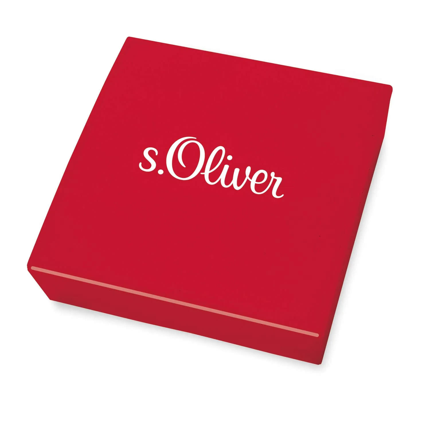 s.Oliver 2027624 boucles d'oreilles argent doré 3 cm