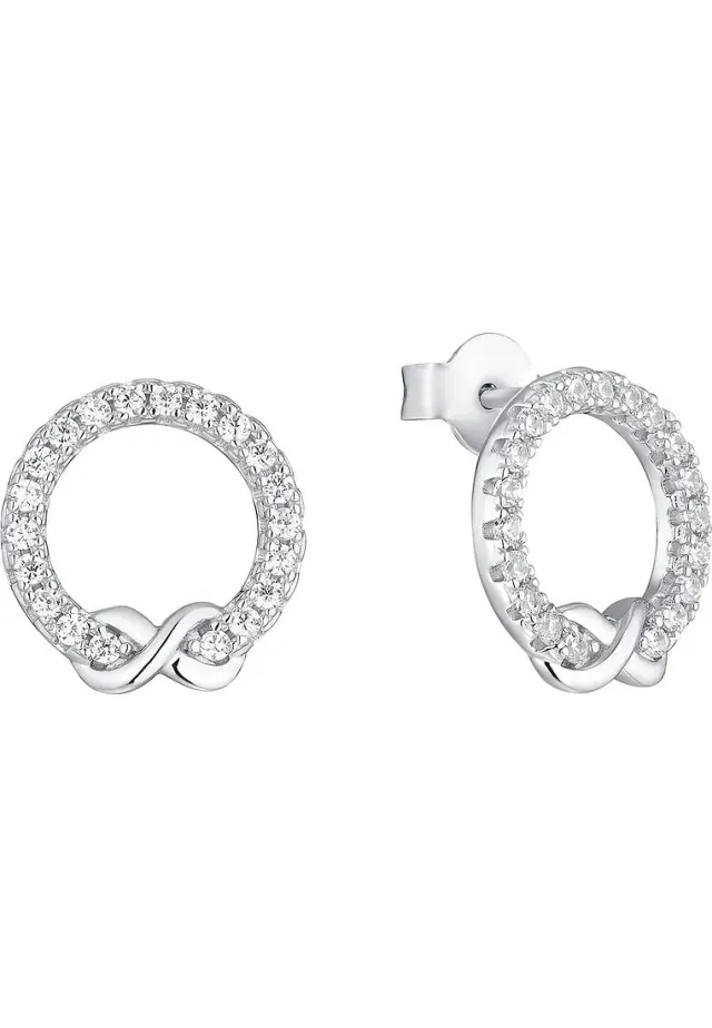 s.Oliver 2034965 boucles d'oreilles argent femme
