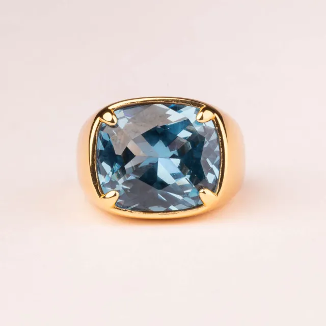 Ultima Edizione solitaire couleur bague zircon