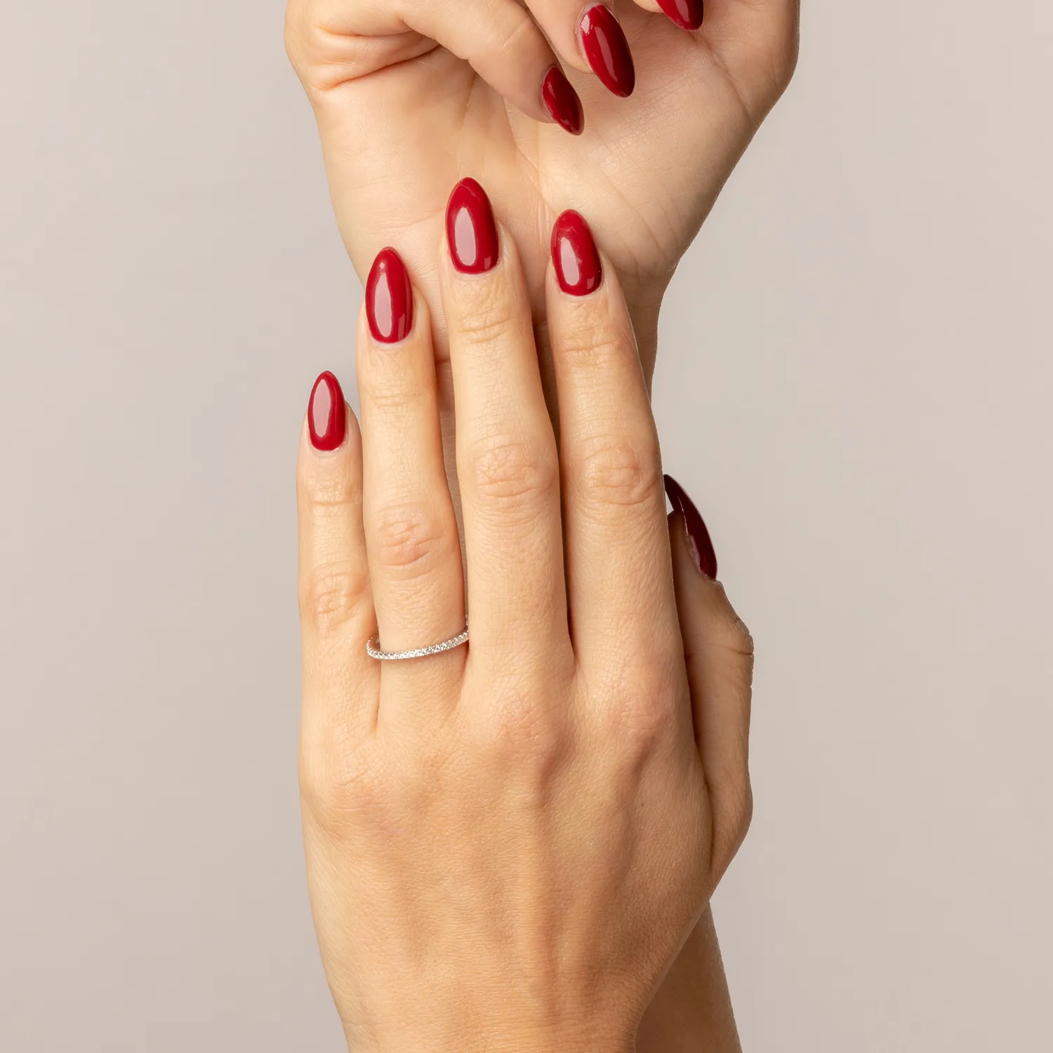 Ultima Edizione Giro Zirconi 1.5 mm bague alliance 1,5 mm