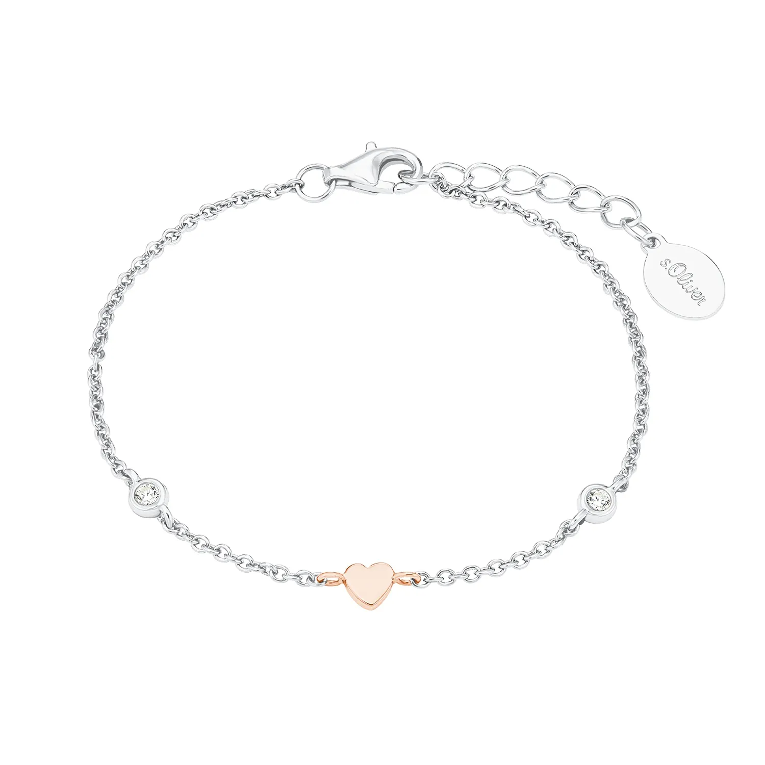 s.Oliver Bracelet fille fer à cheval argent 925 enfant