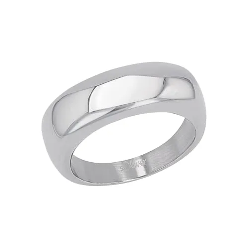 s.Oliver 2034827 bague femme acier argenté