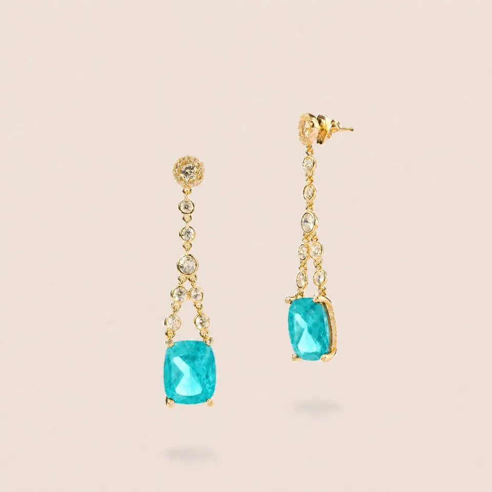 Ultima Edizione boucles d’oreilles pendantes pierre