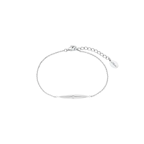 s.Oliver 2034978 bracelet femme argent zircon 17+3 cm