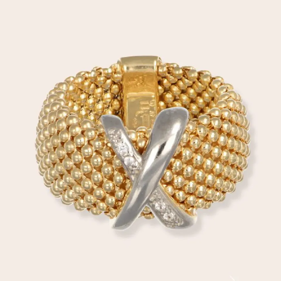 Ultima Edizione Tubogas Intrecciato bague tubogas tressé