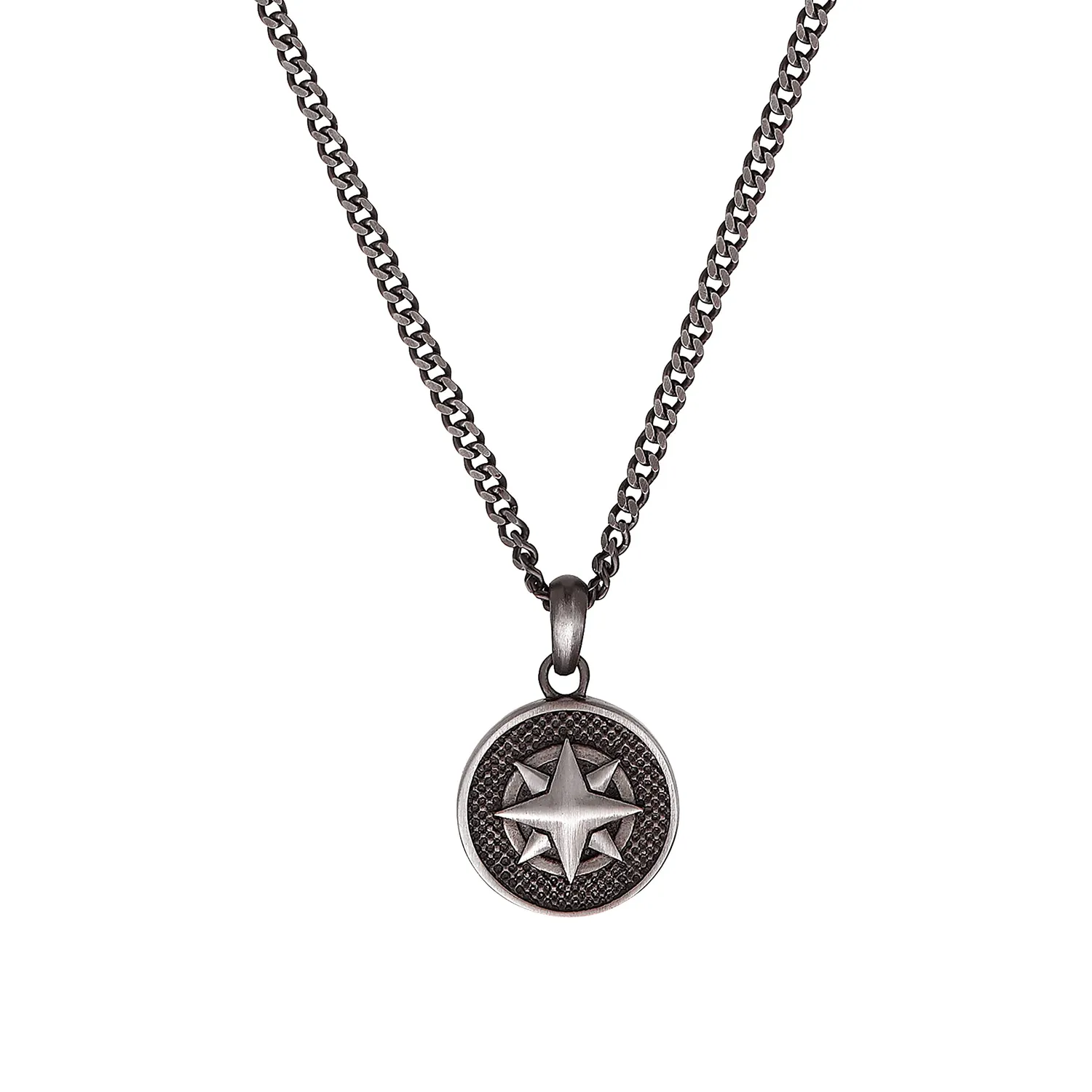 s.Oliver Silber collier homme acier inoxydable argenté