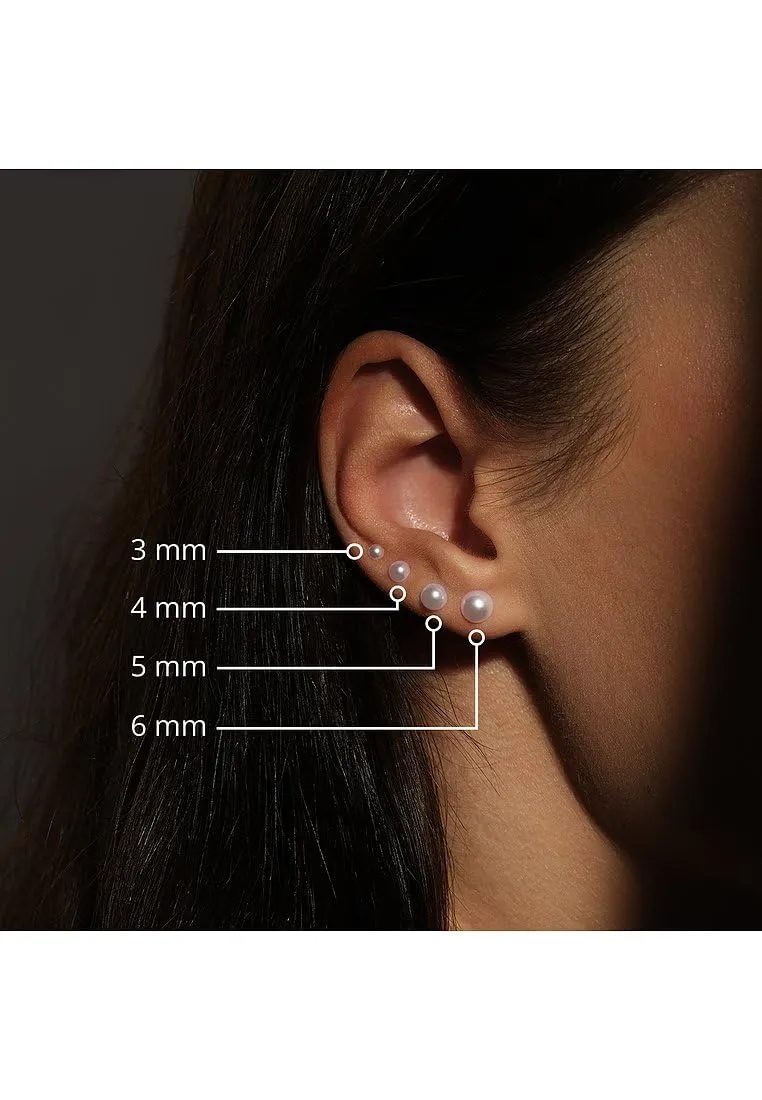 s.Oliver 2034844 boucles d’oreilles étoile doré 0,4 cm argent