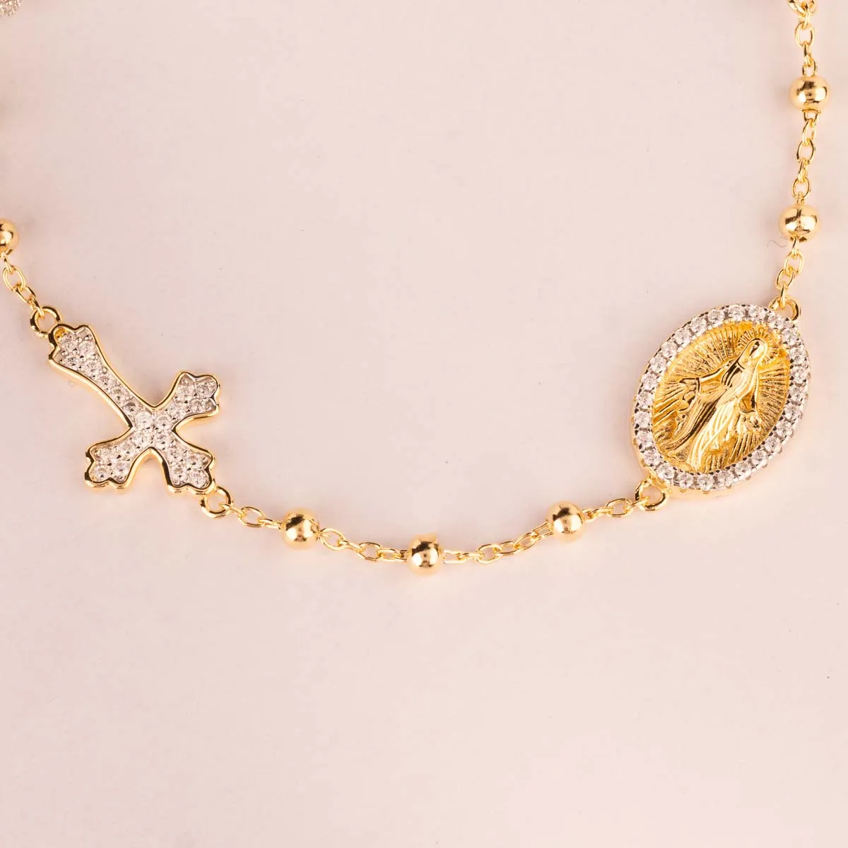 Ultima Edizione Madonnine bracelet médailles