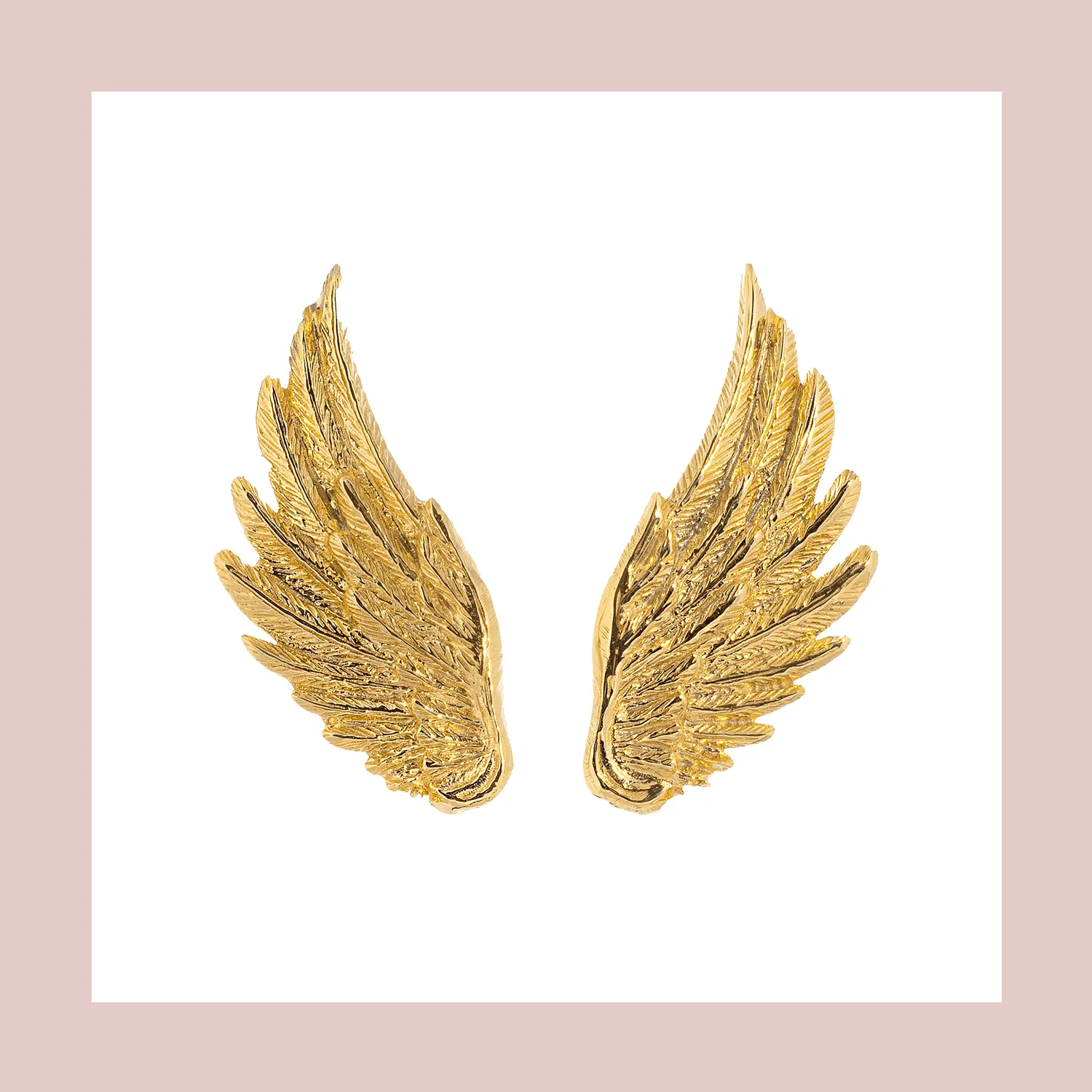 Lorella Tamberi Artemis Wing boucles d'oreilles dorées