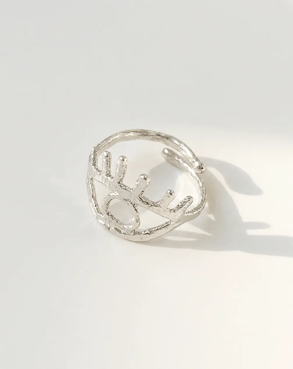 Elise Tsikis Ojo bague œil ajustable jaune 1,6 g