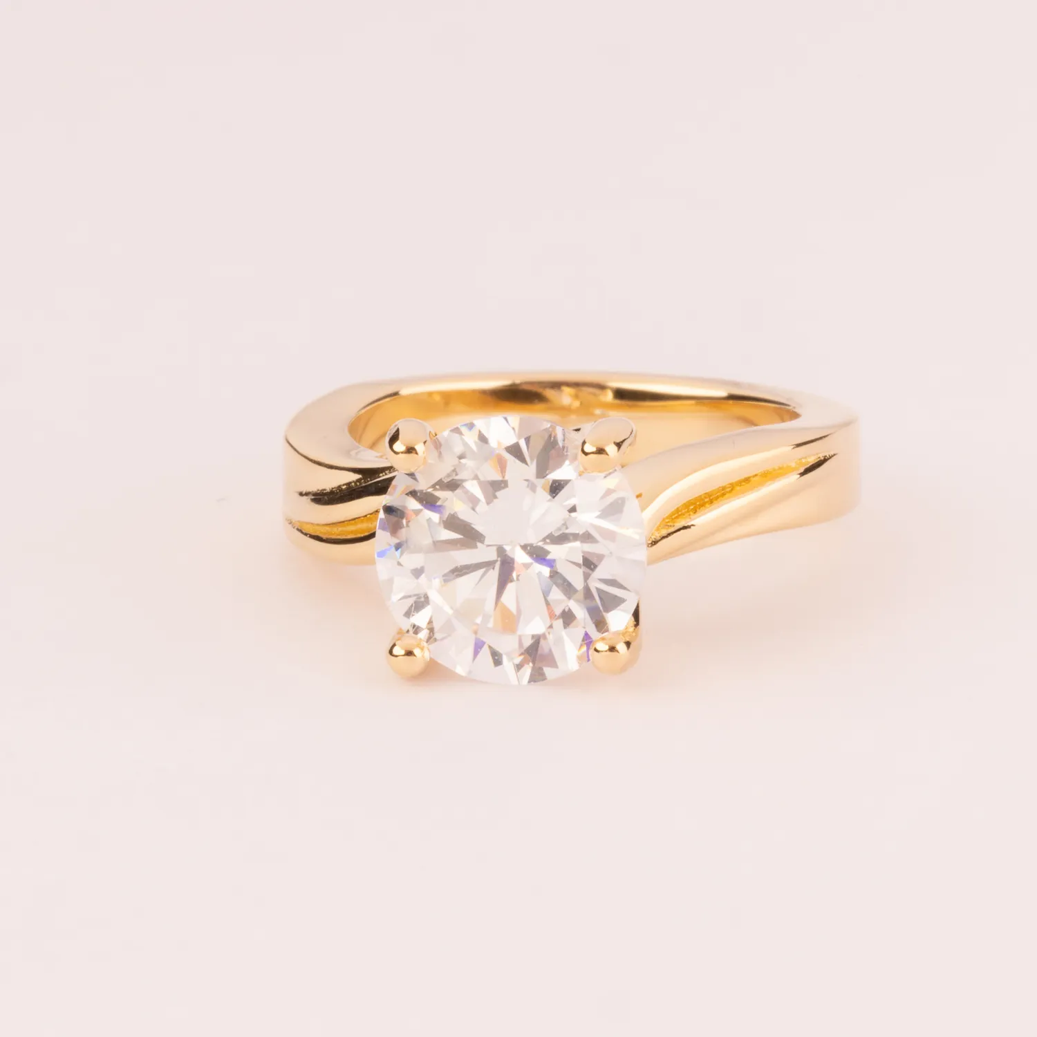 ULTIMA EDIZIONE solitaire 10 mm bague travaillée