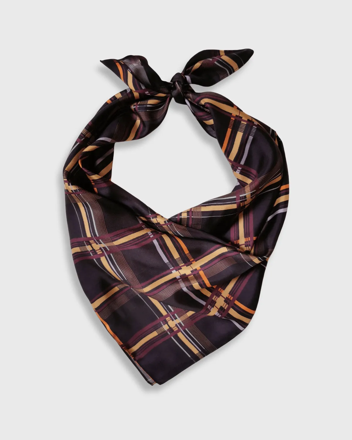 Elise Tsikis Terra foulard soie 50 x 50 cm