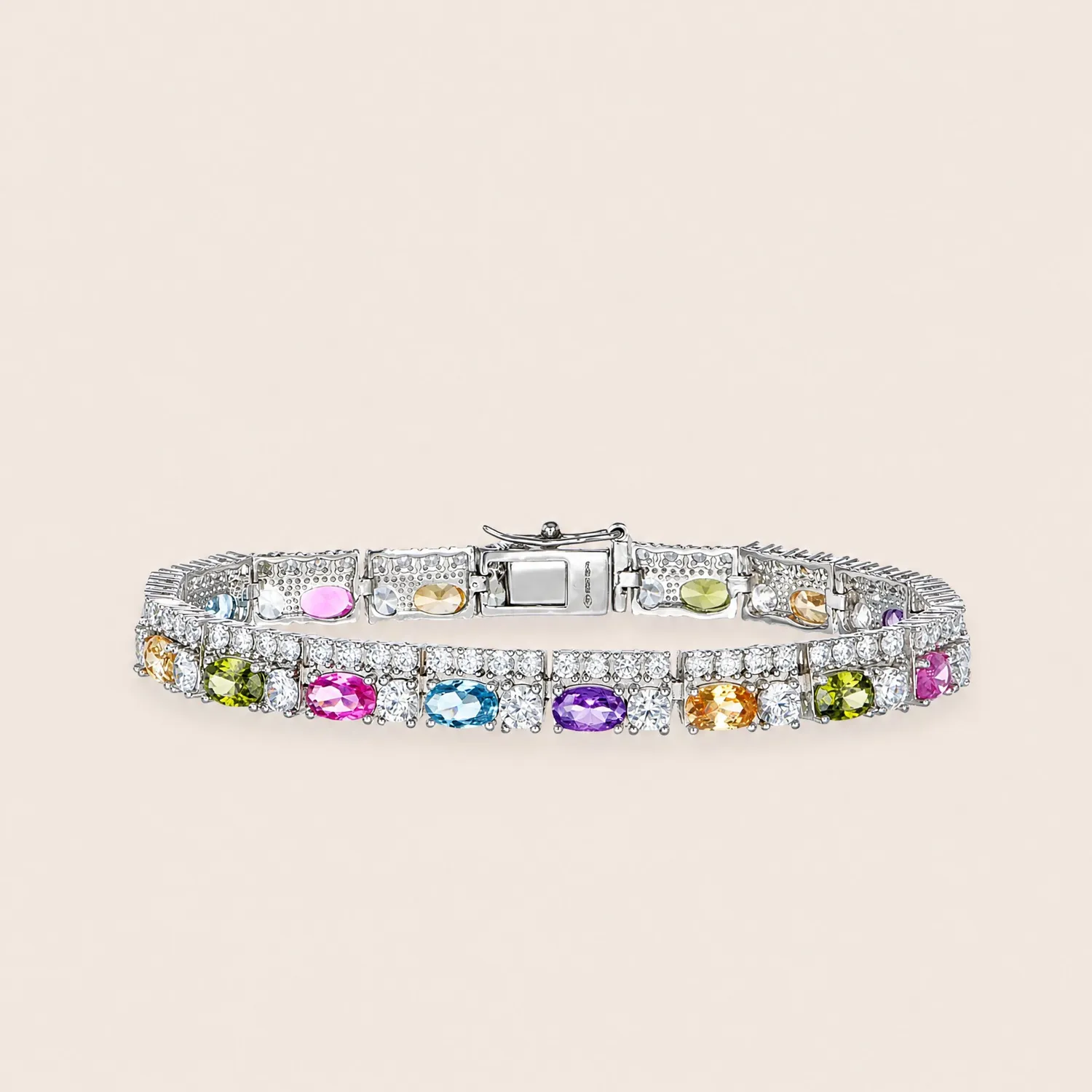 Ultima Edizione Double Fila bracelet double rang zircons