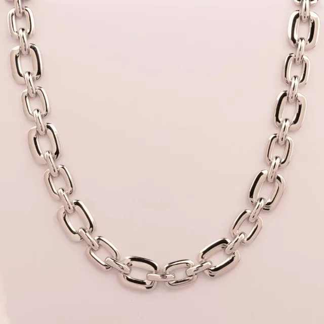 ULTIMA EDIZIONE Chaîne géométrique collier lisse