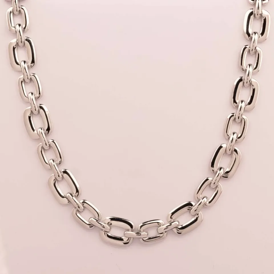ULTIMA EDIZIONE Chaîne géométrique collier lisse
