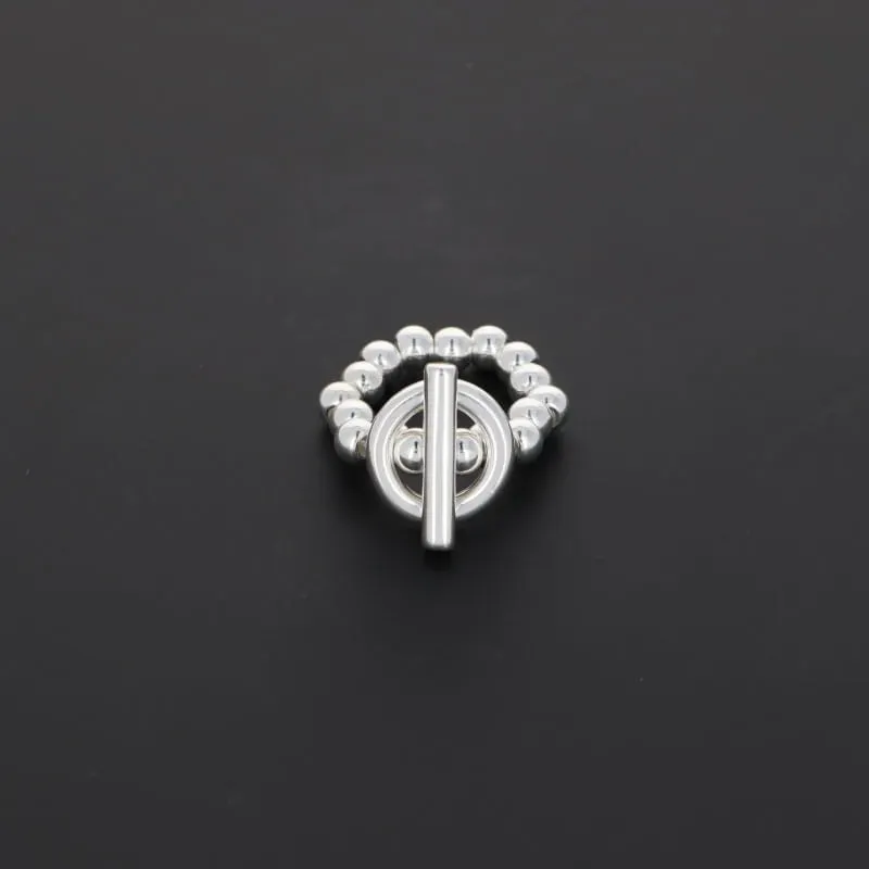 Secret de Cuir N°1001 bague perles argenté élastique