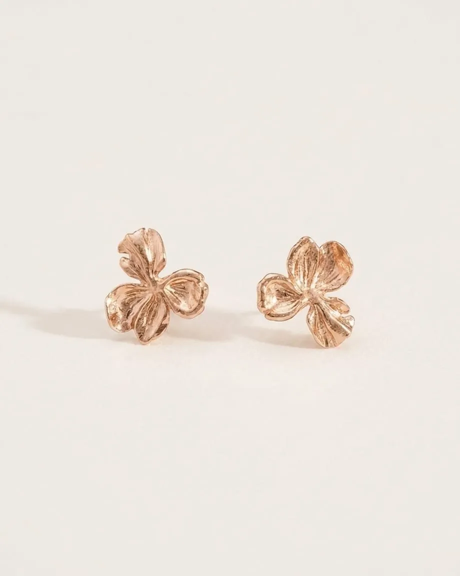 Elise Tsikis Nemesis Small boucles d'oreilles or jaune