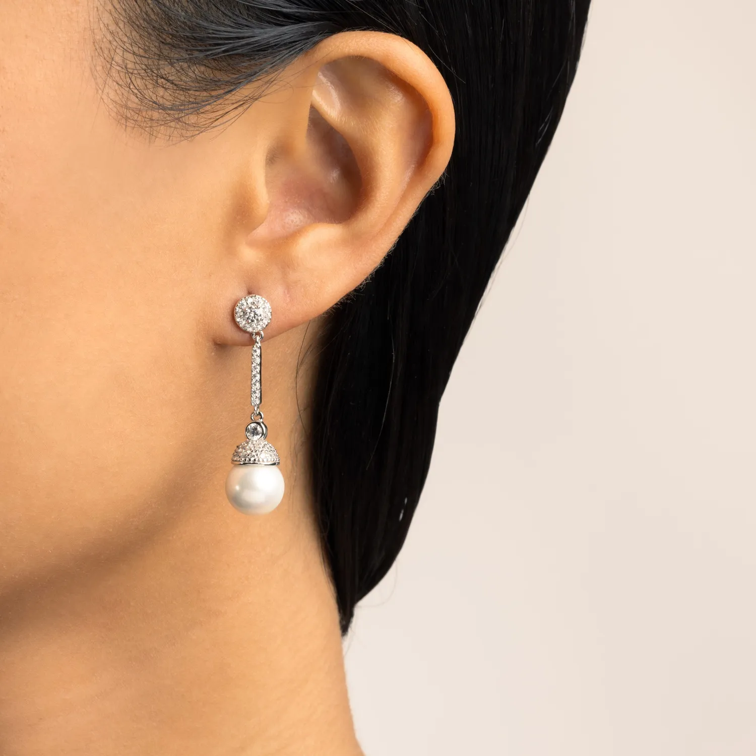 ULTIMA EDIZIONE perle coquillage 10 mm boucles pendantes