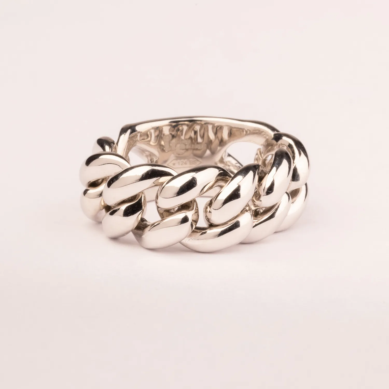 Ultima Edizione Groumette Liscia bague maille souple