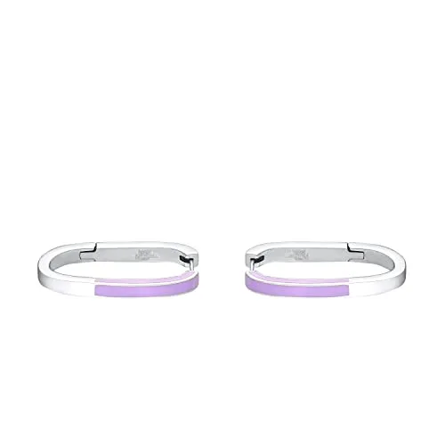 s.Oliver 88757734 créoles femme acier argenté