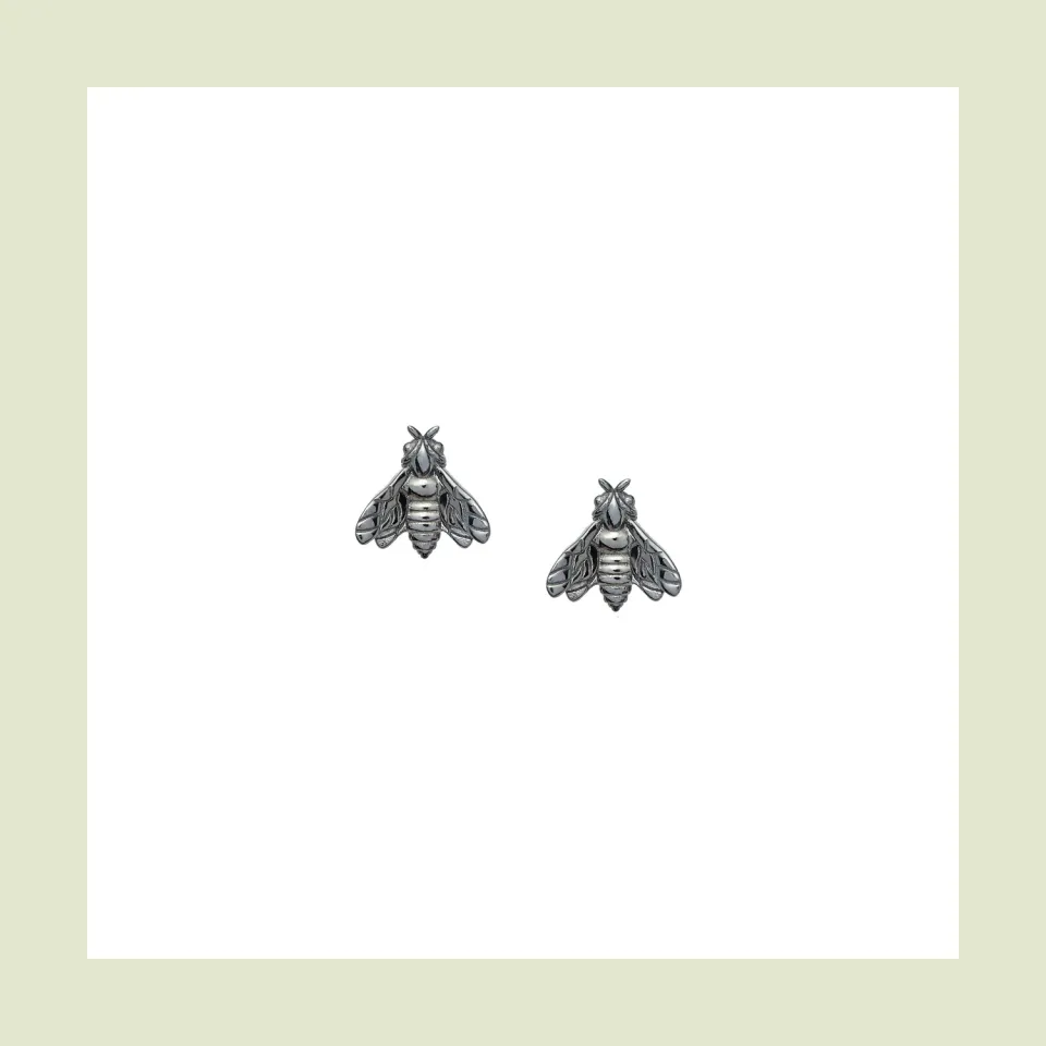 Lorella Tamberi Canal Bee Queen Small Bee boucles abeille ruthénium