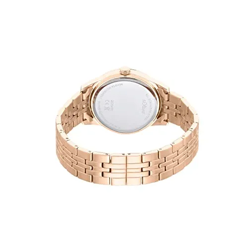 s.Oliver montre femme acier rosé quartz 5 ATM