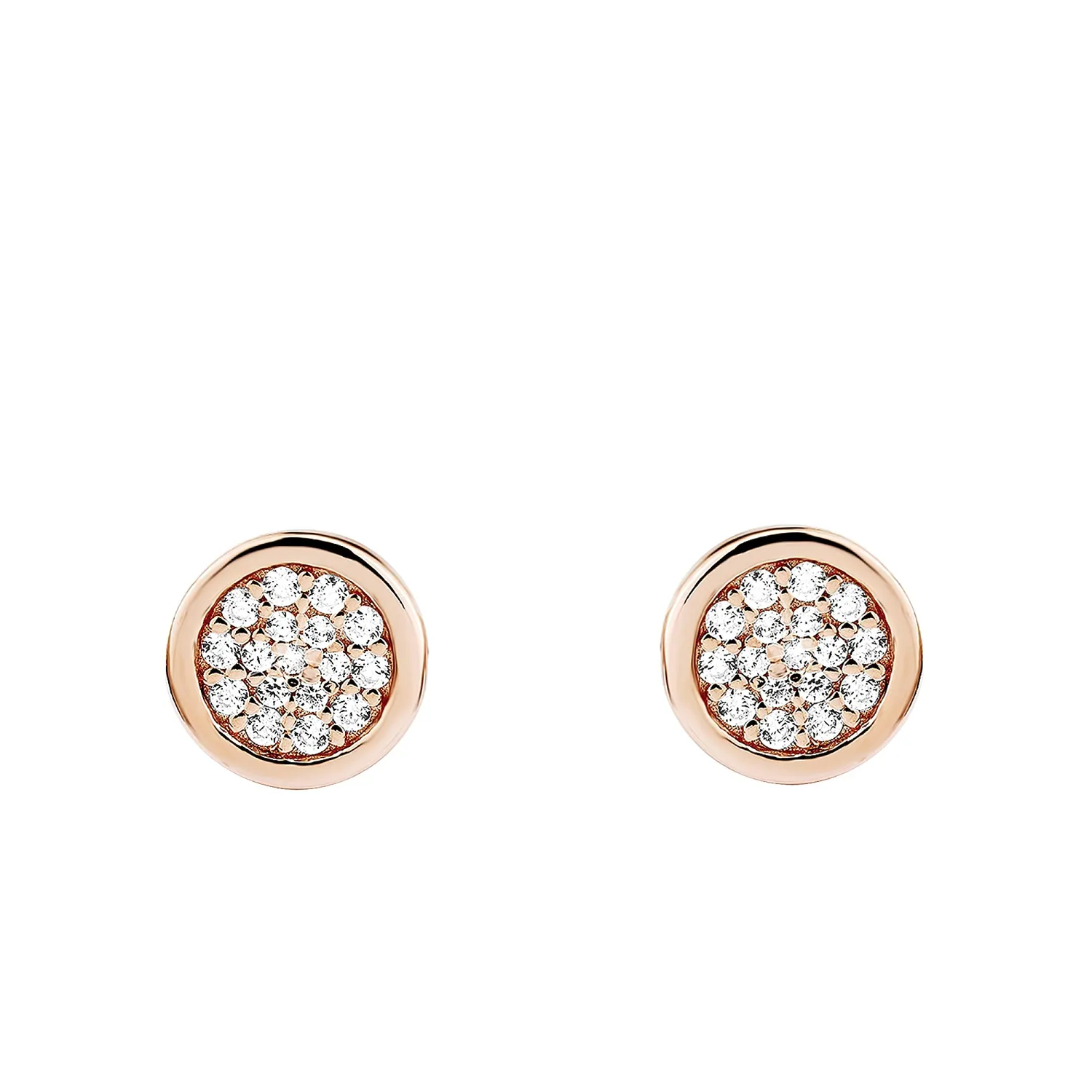 s.Oliver boucles clous acier rose femme