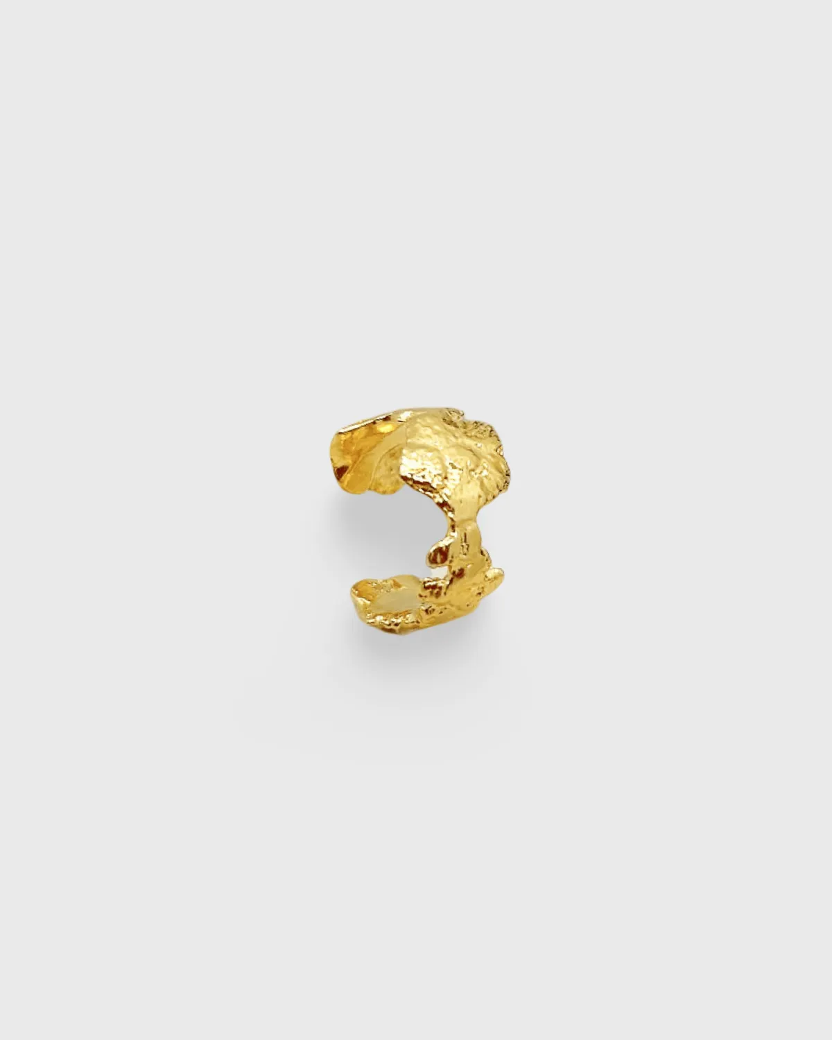 Elise Tsikis Psiani earcuff fleur doré ajustable