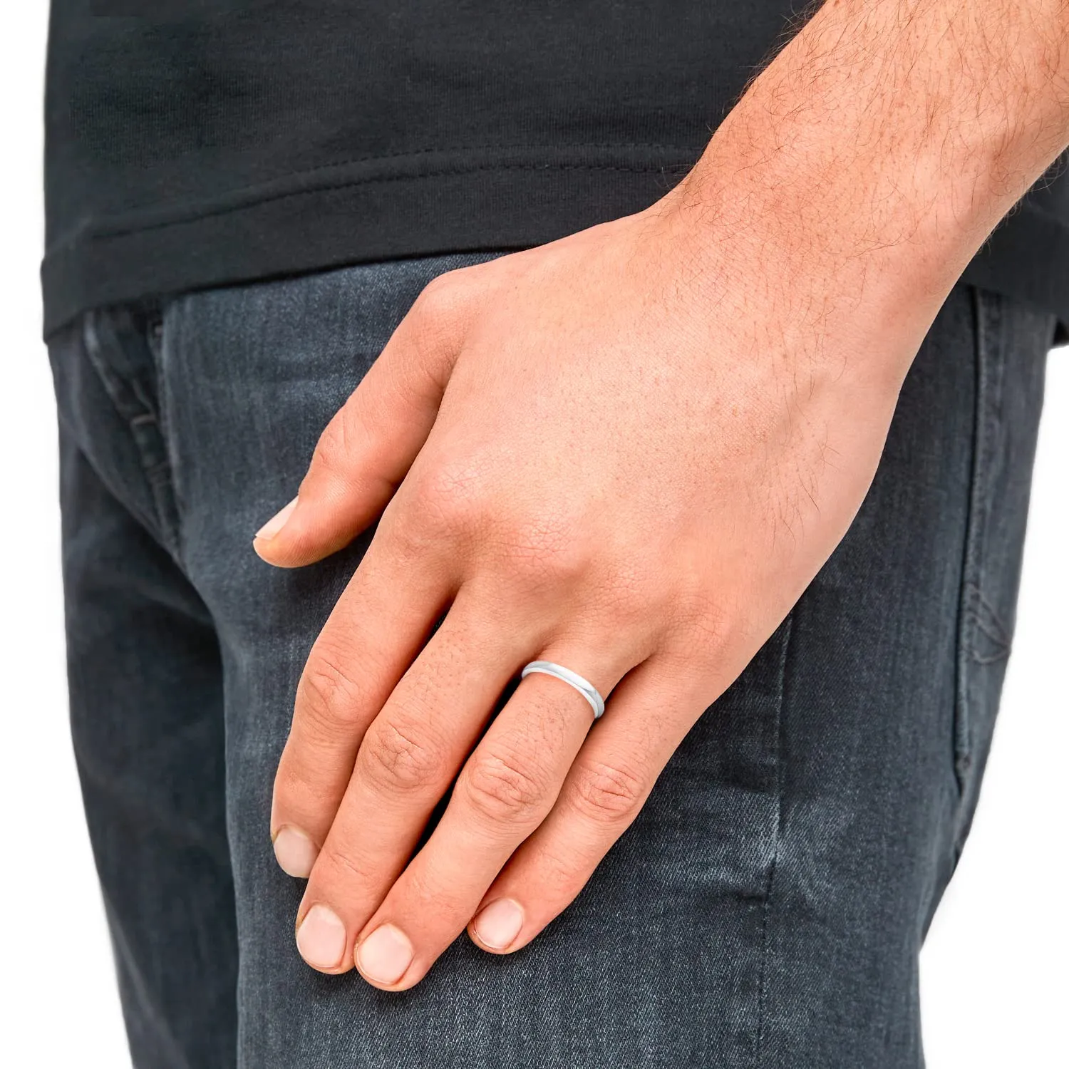 s.Oliver 2034947 bague homme acier taille 64