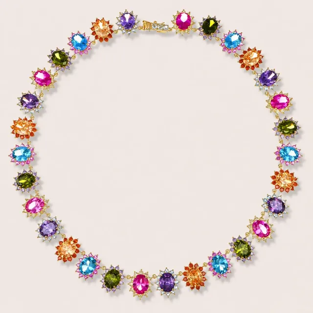 Ultima Edizione Multicolor collier pierres couleur éclat