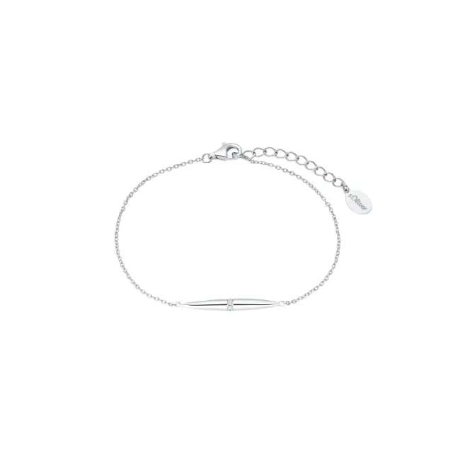 s.Oliver 2034978 bracelet femme argent zircon 17+3 cm