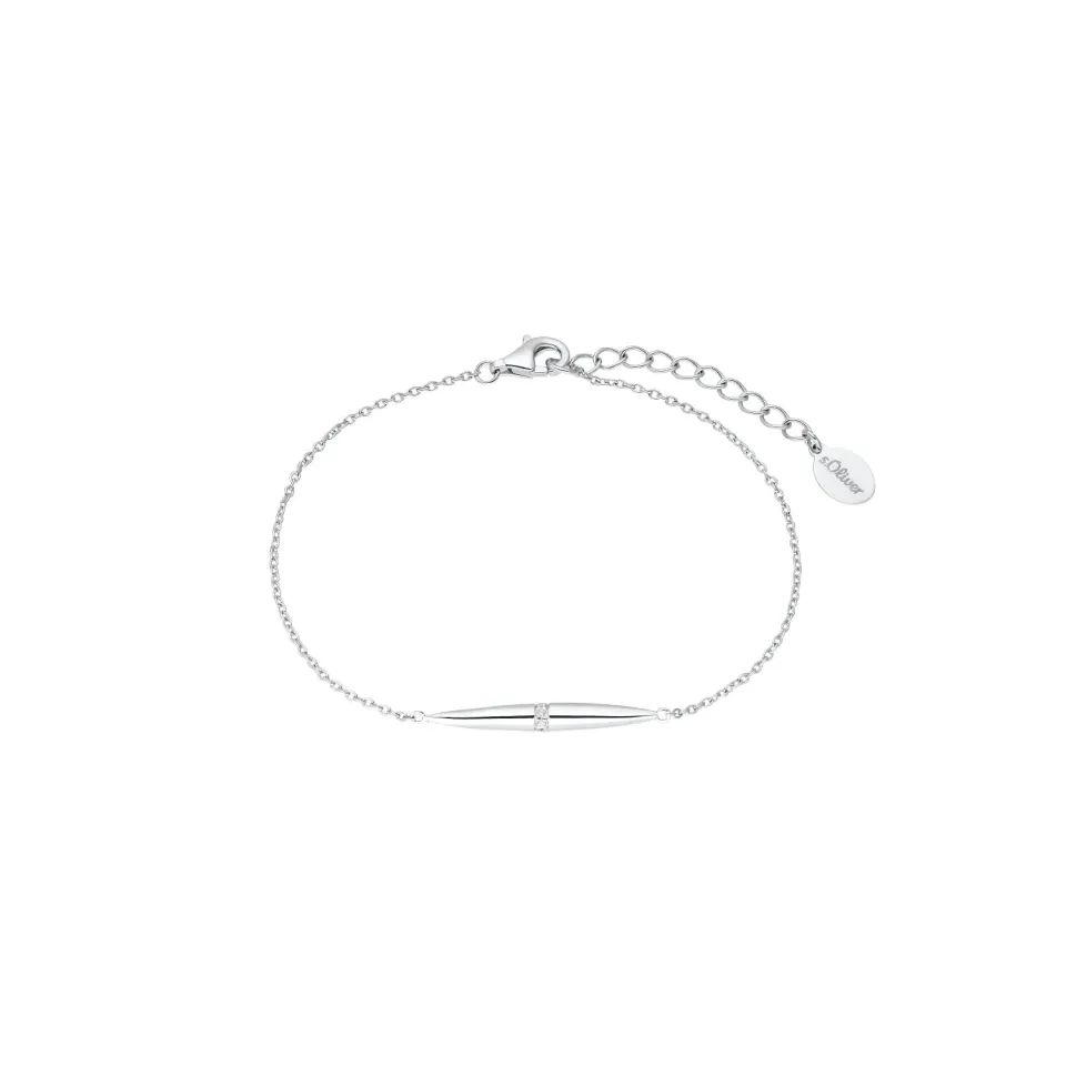 s.Oliver 2034978 bracelet femme argent zircon 17+3 cm