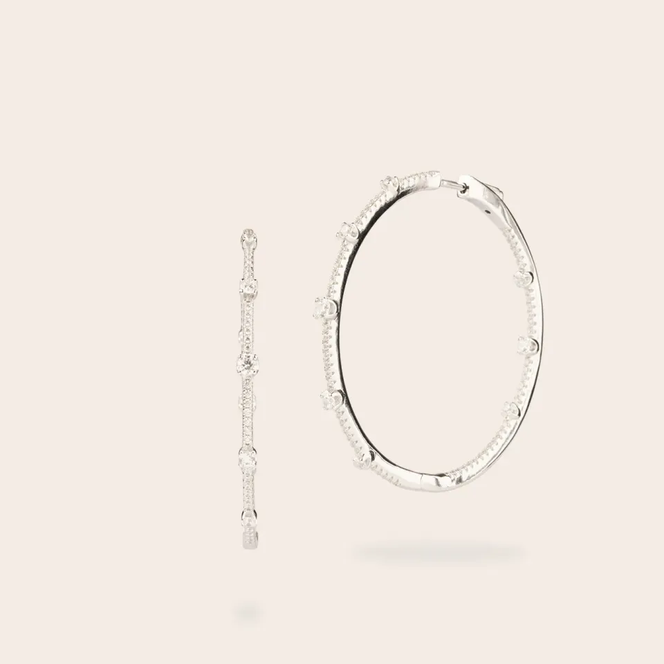 Ultima Edizione Cerchio Zirconi boucles cercle brillant