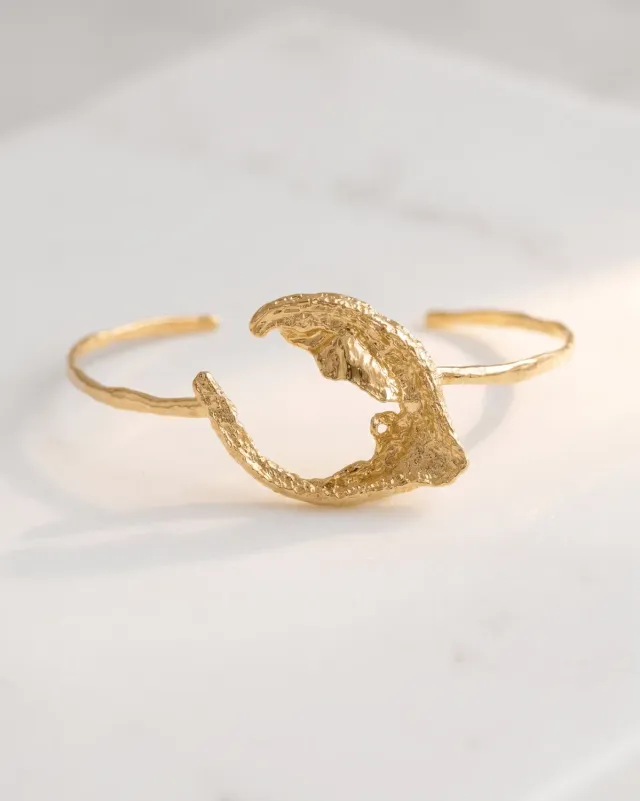Elise Tsikis Bajada bracelet jonc citron ajustable