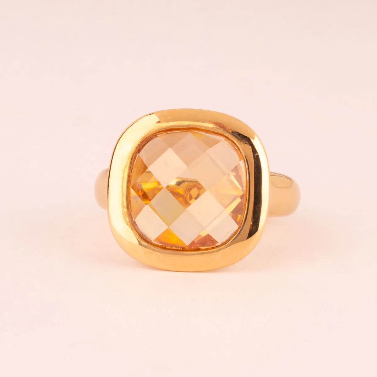 ULTIMA EDIZIONE Cuscino zircone bague coussin
