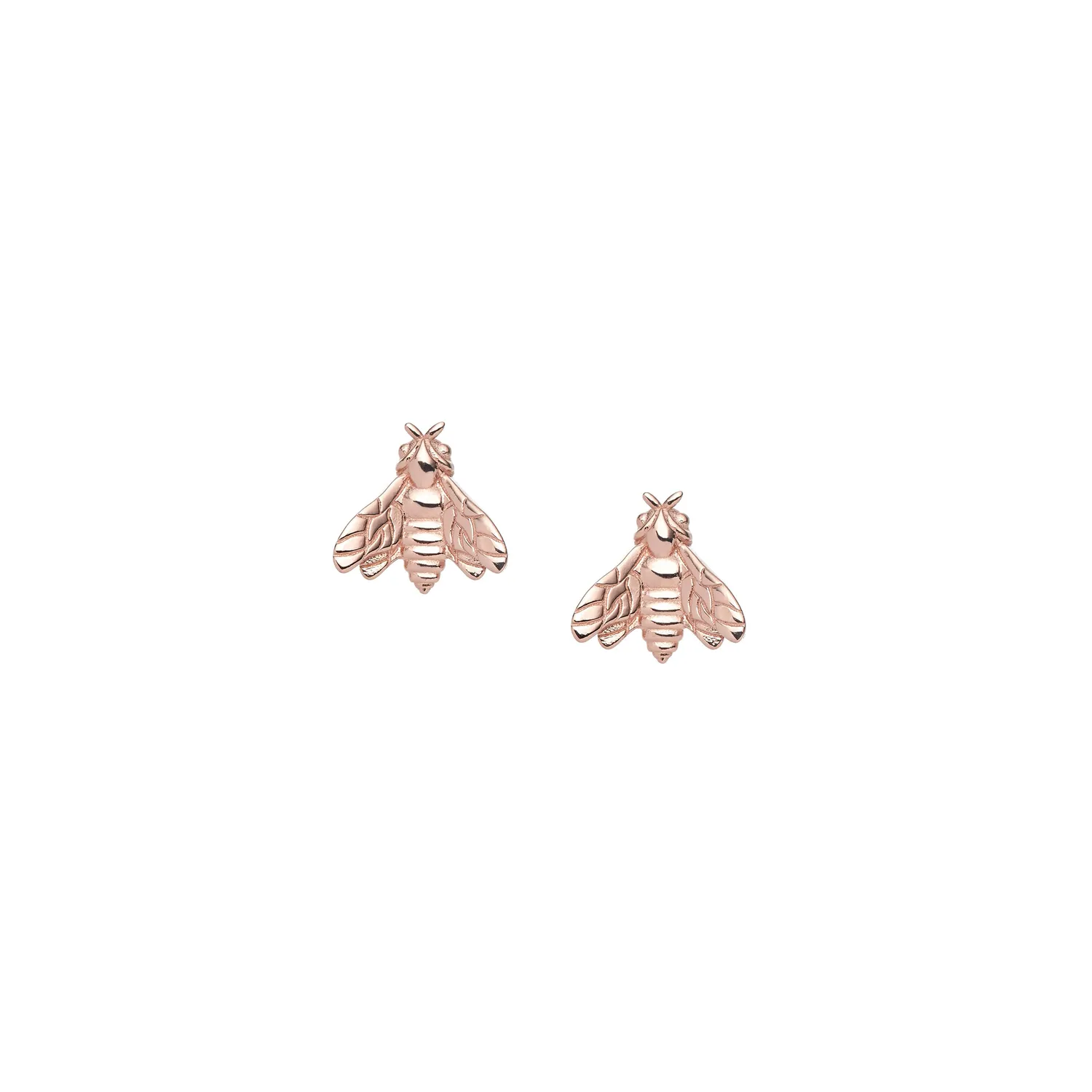 Lorella Tamberi Bee Queen Small Bee boucles plaqué or rose