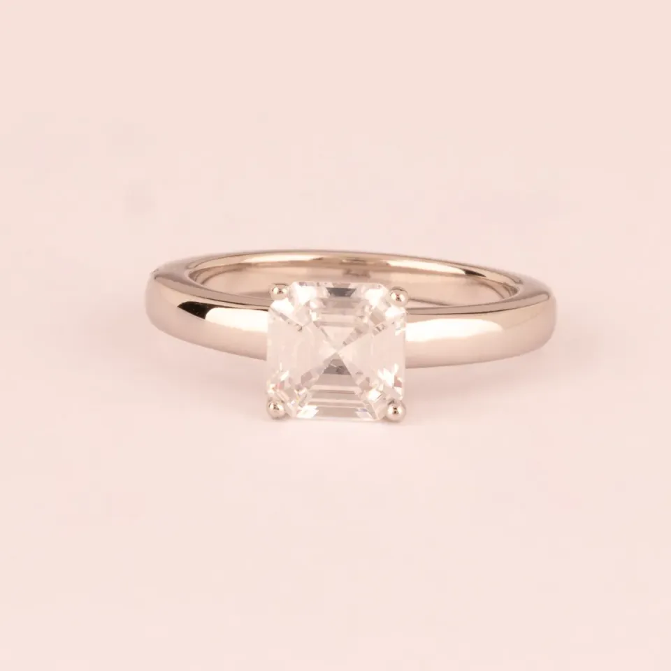 Ultima Edizione Princess bague solitaire 7 mm